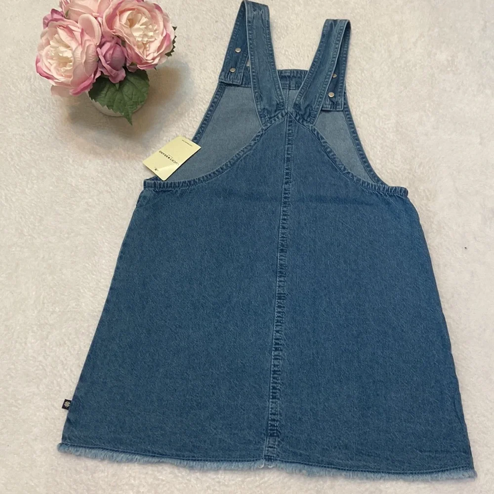 NWT Lucky Brand Size M 8-10 Jean Jumper Dress - Picture 7 of 9
